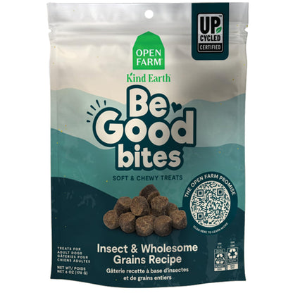 Open Farm Dehydrated Dog Treats Gently Cooked Recipe with Natural Simple Ingredients and No Artificial Flavors or Preservatives (1 Pack Training Treats Insect)